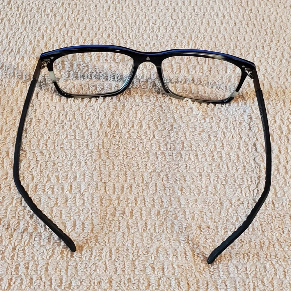 Cole‎ Haan CH4030 015 Black Blue Eyeglasses- Frames only & Case 55-17-140